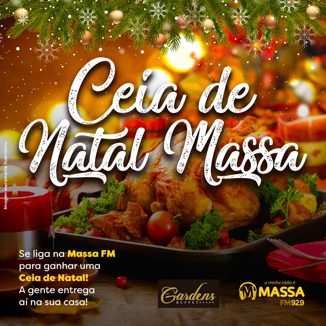 Ceia de Natal Massa FM