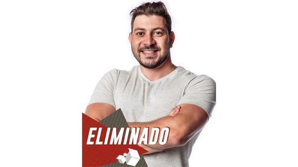 foto de Caio Afiune eliminado do BBB21