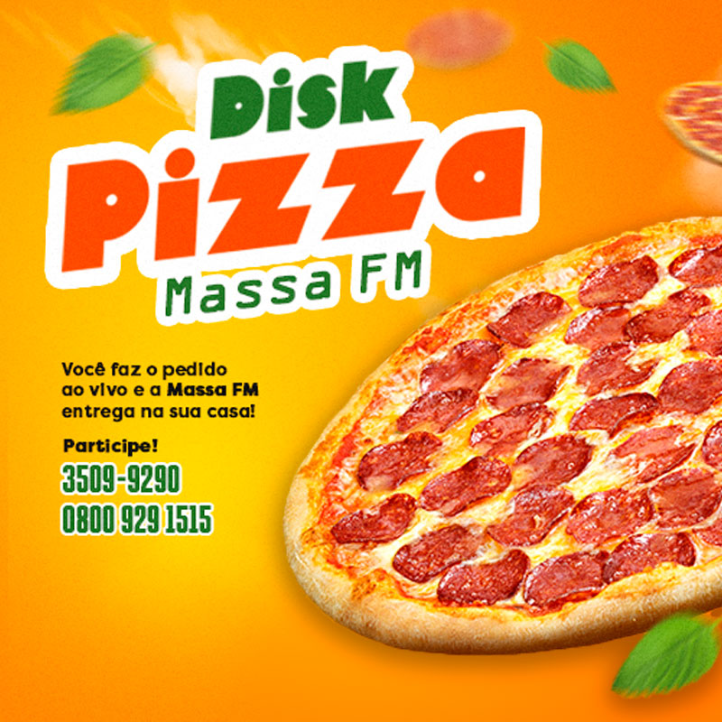 Disk Pizza da Massa FM - Rádio Massa FM Disk Pizza da Massa FM - Rádio Massa FM